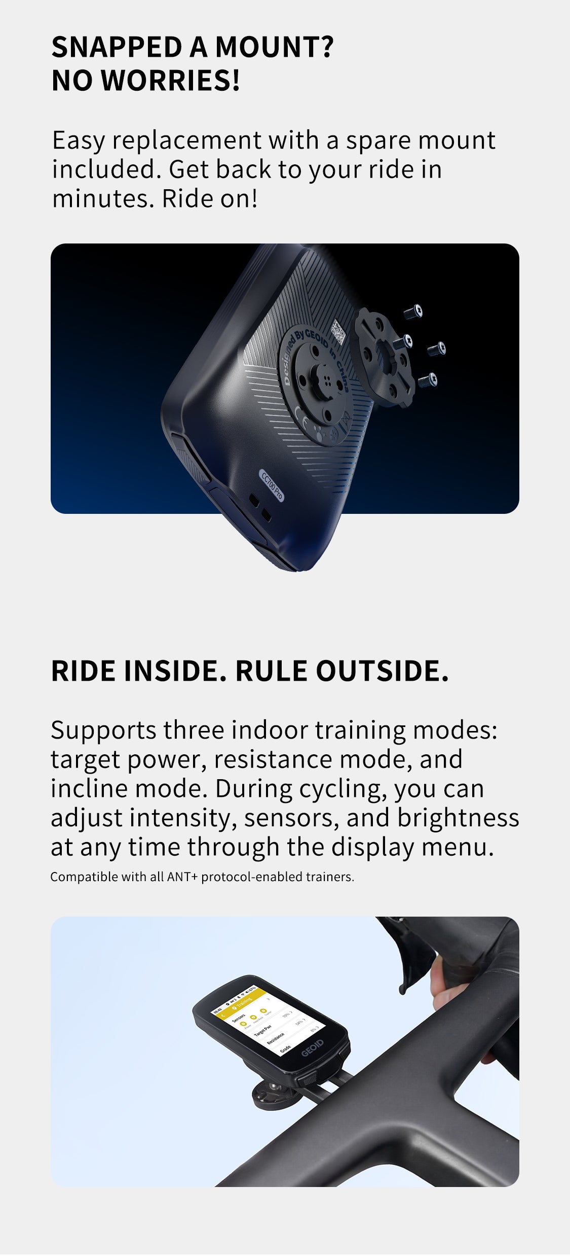 GEOID CC700Pro Bike Computer – geoidsports