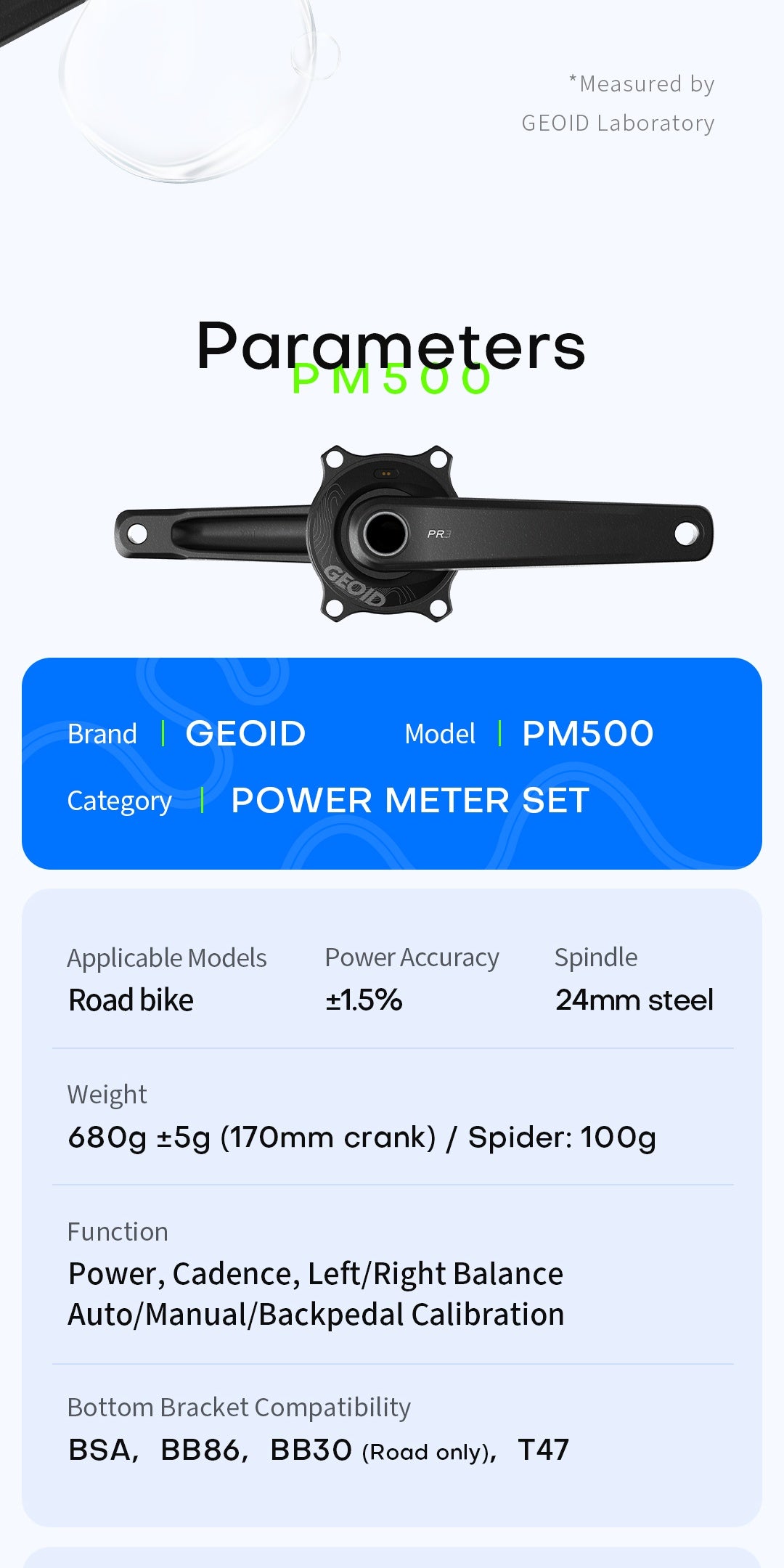 GEOID PM500 Power Meter – geoidsports